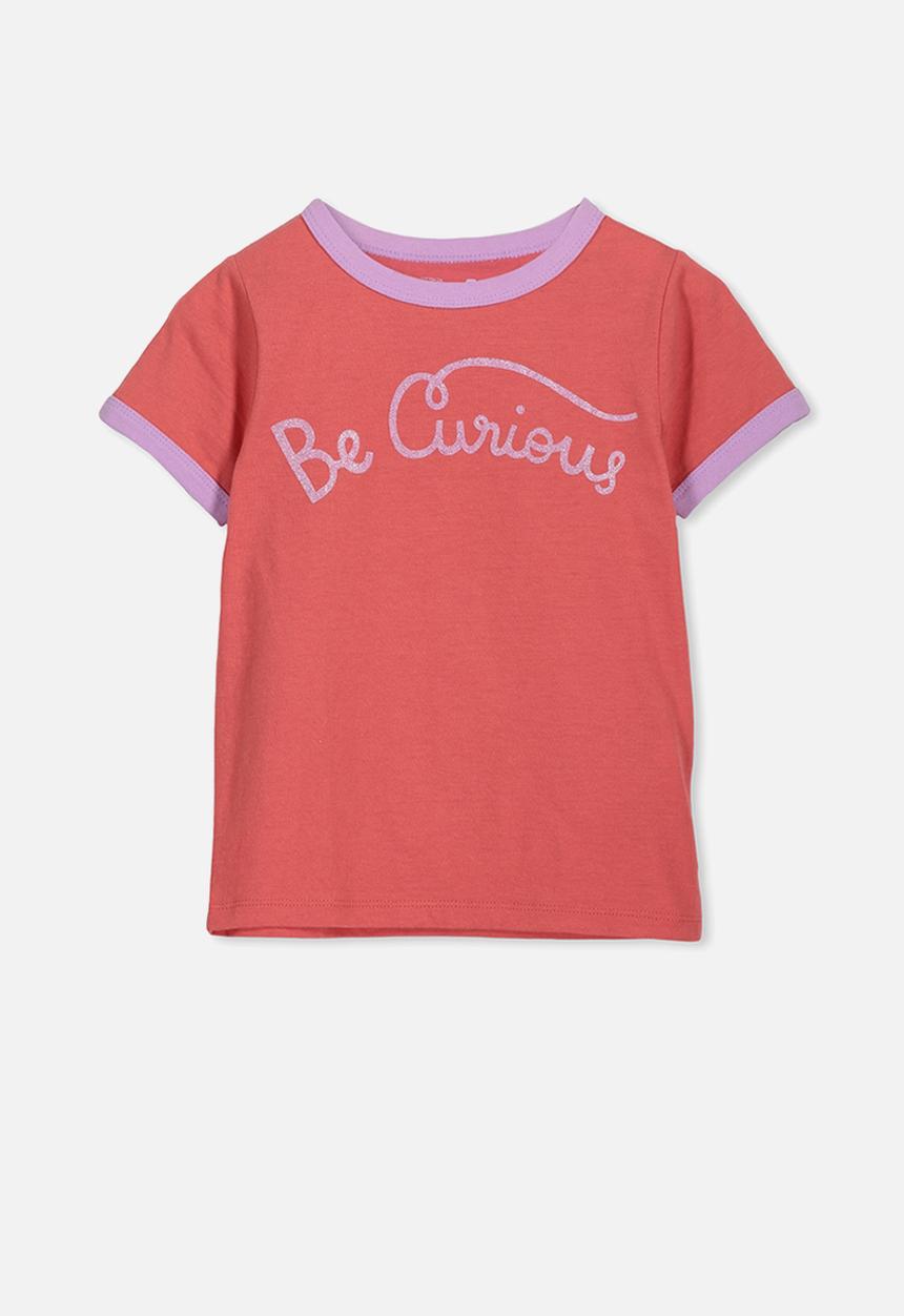 Cotton On - Penelope short sleeve tee - red
