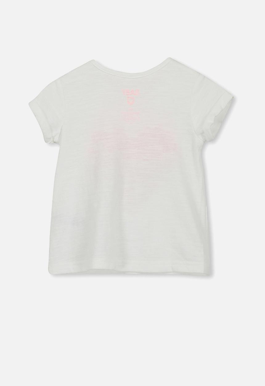 Cotton On - Ginger short sleeve tee - white