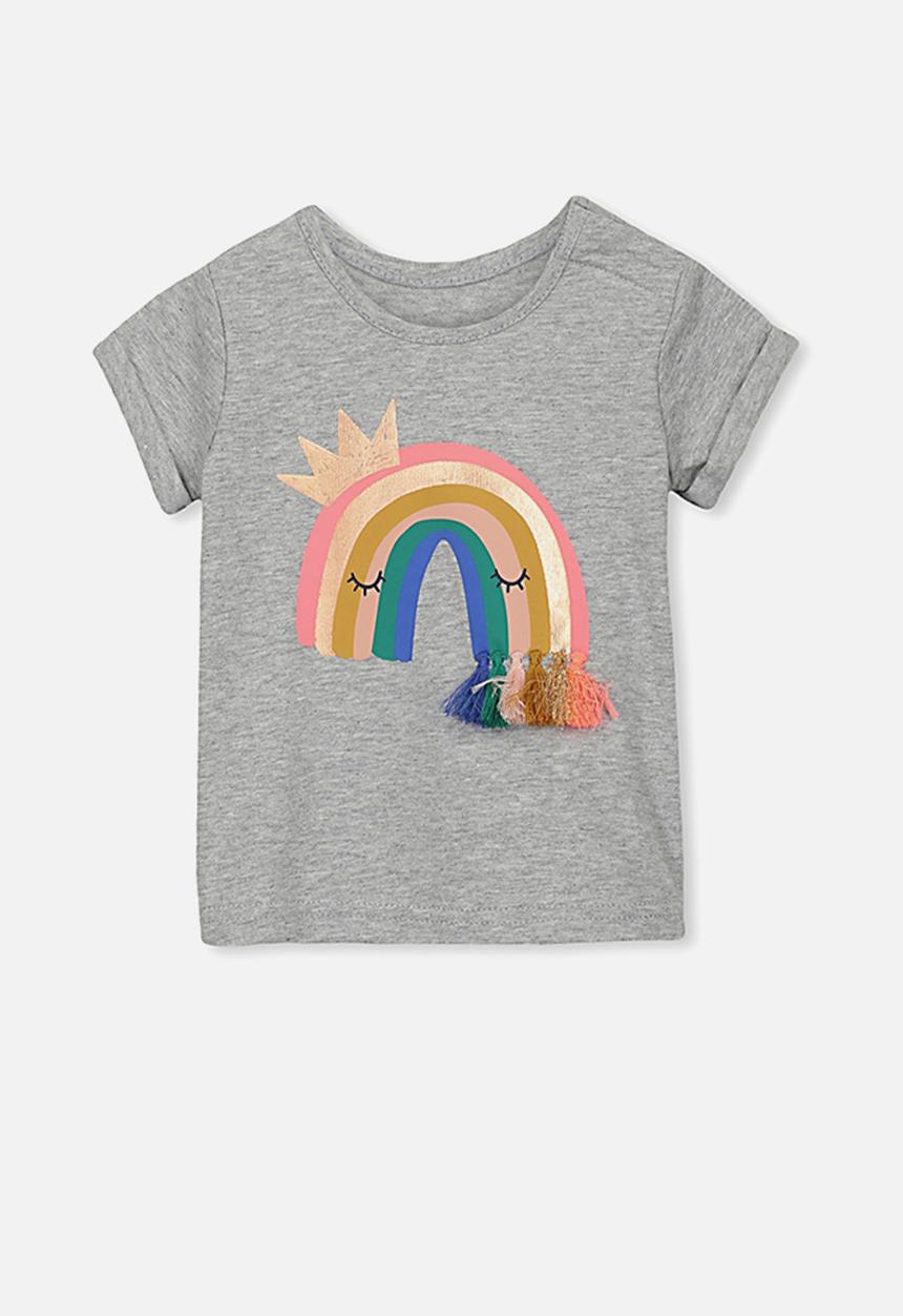 Cotton On - Ginger short sleeve tee - grey
