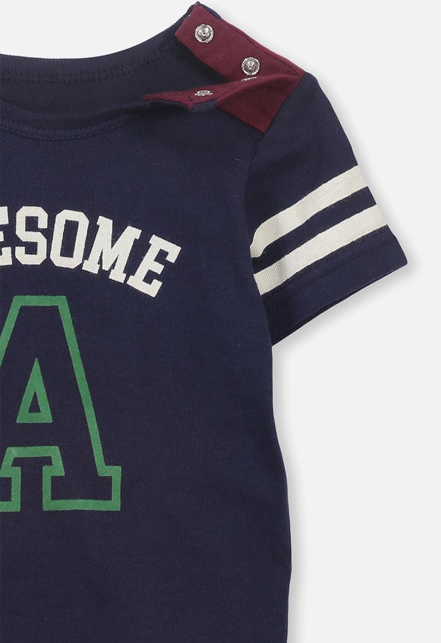 Cotton On - License Freddie tee - navy