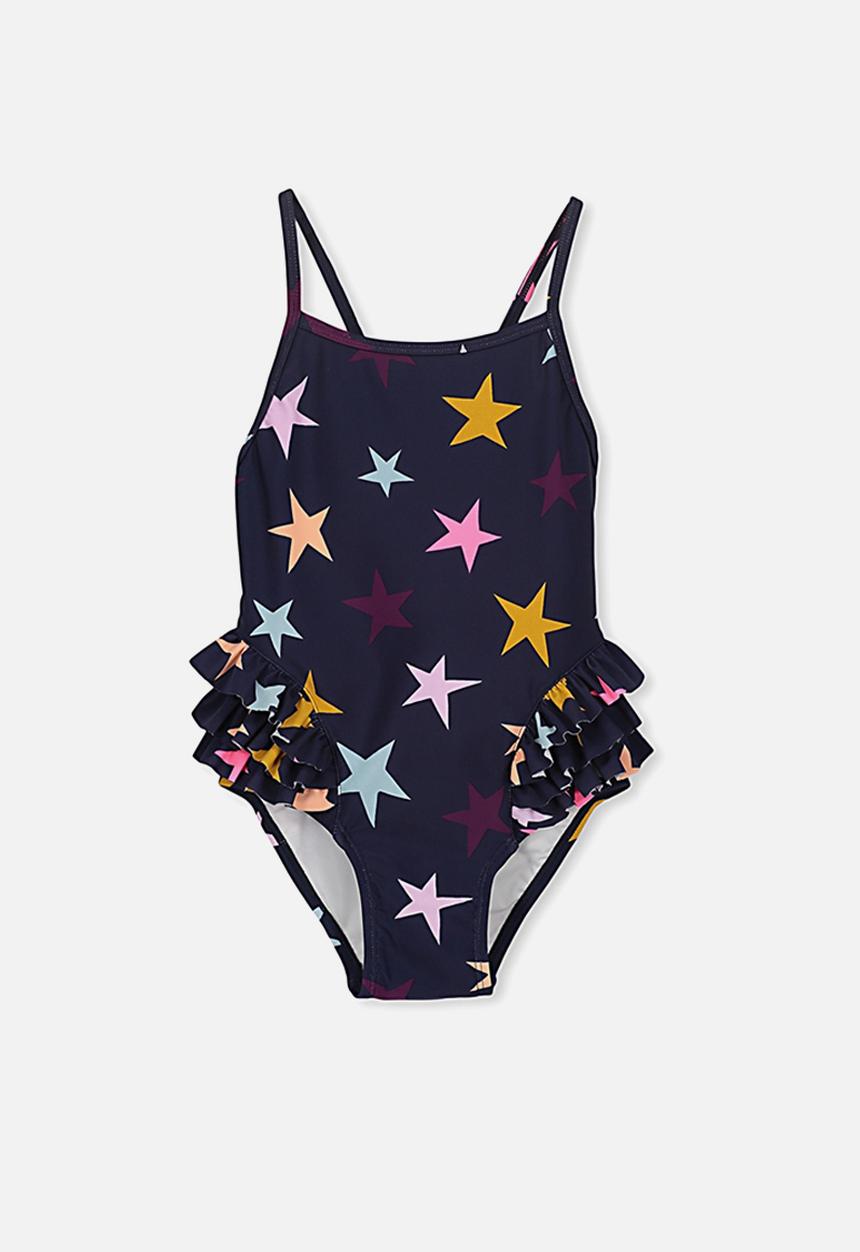 Cotton On - Lainey one peace swimsuit - navy