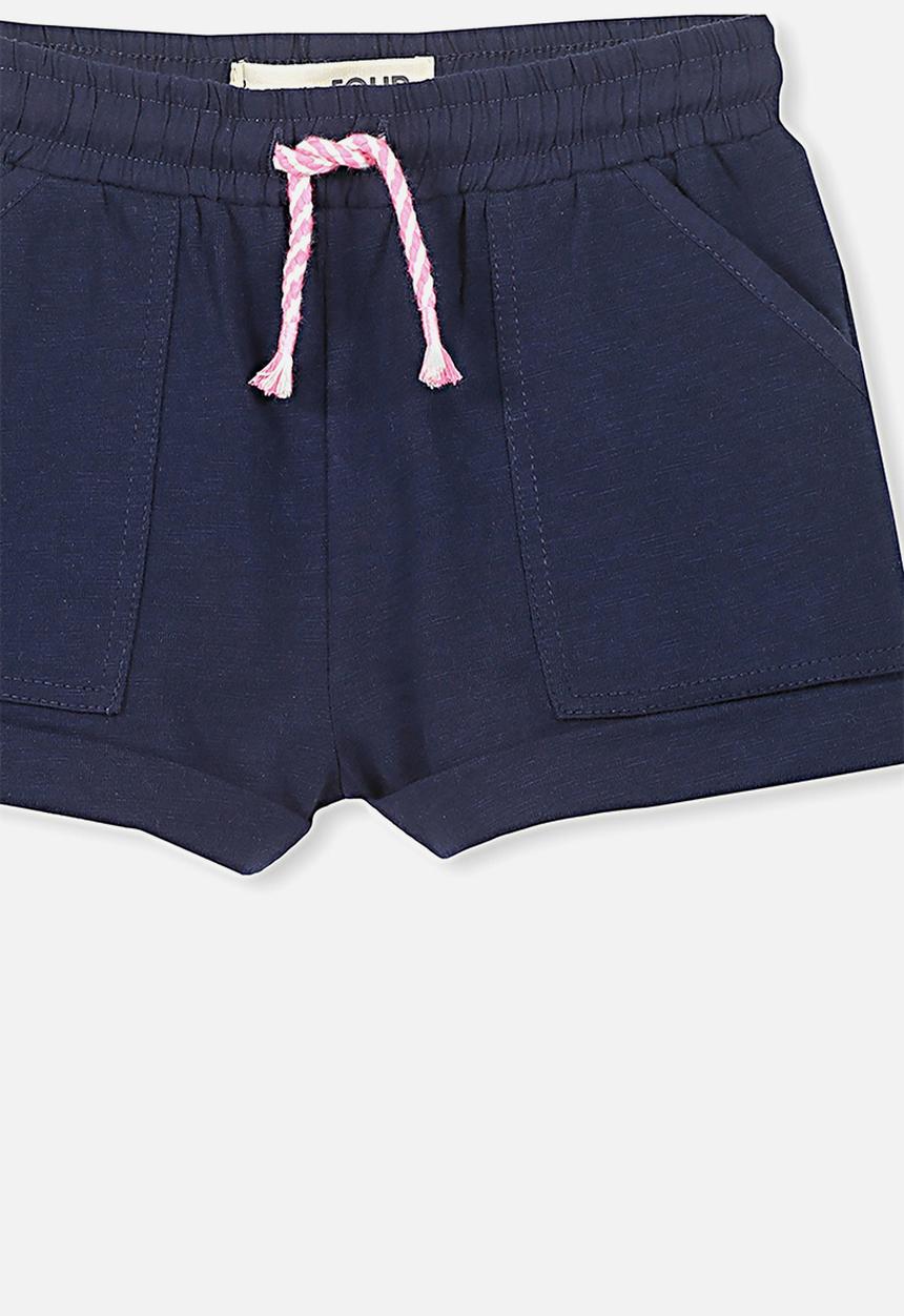 Cotton On - Nila knit shorts - navy