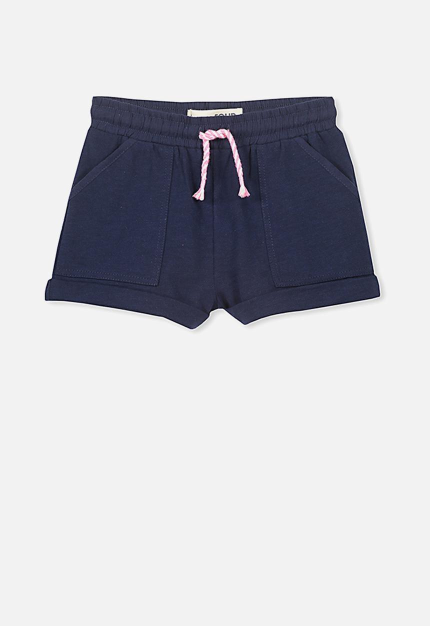 Cotton On - Nila knit shorts - navy