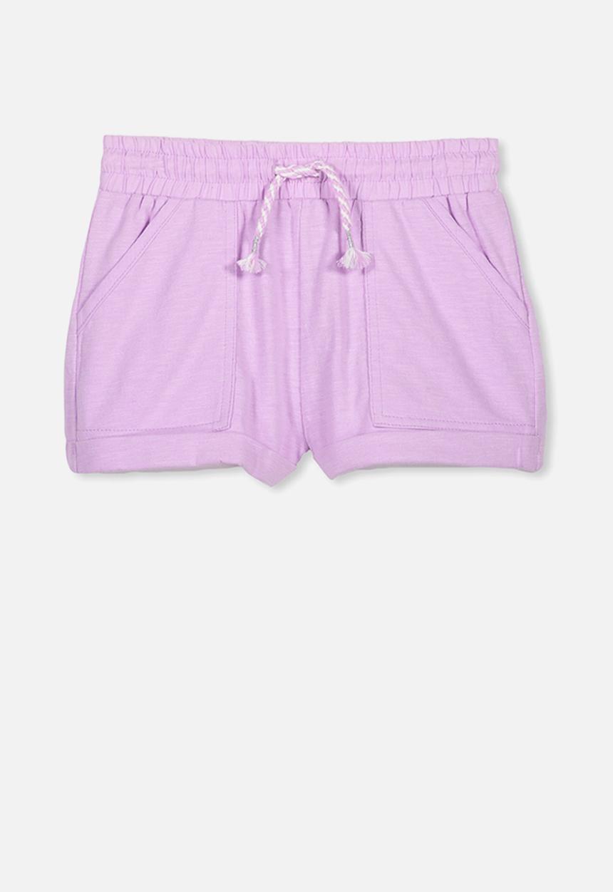 Cotton On - Nila knit shorts - purple
