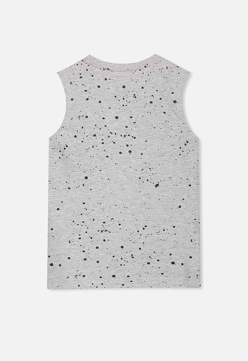 Cotton On - Orson tank sleeveless tee - grey