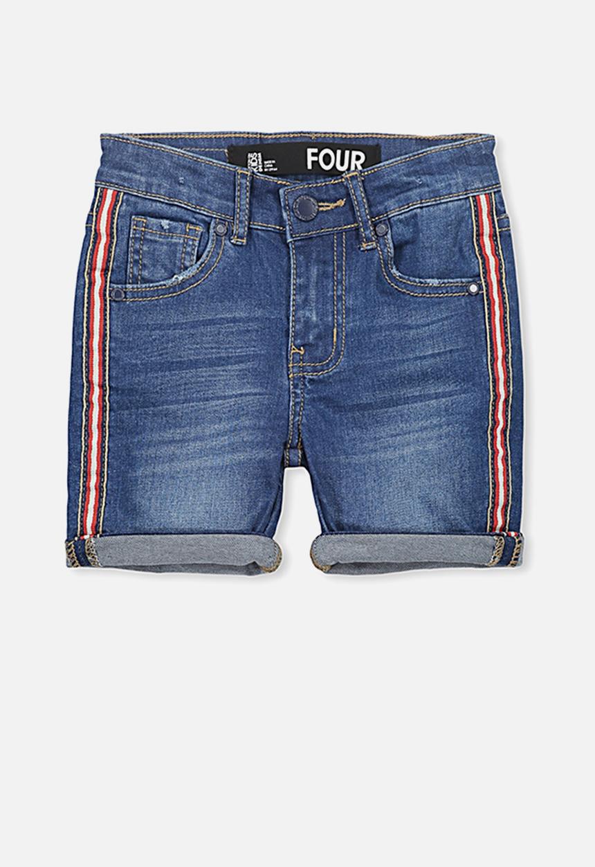 Cotton On - Pacey denim shorts - blue