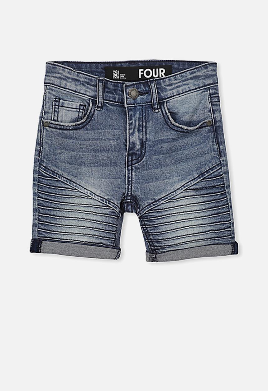 Cotton On - Pacey denim shorts - blue