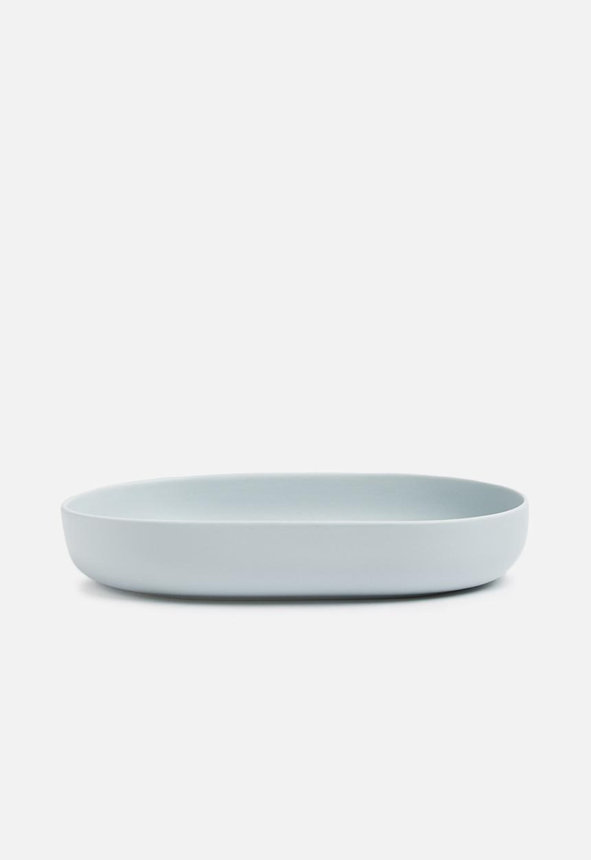 Urchin Art - Mismatch platter set - grey & orange