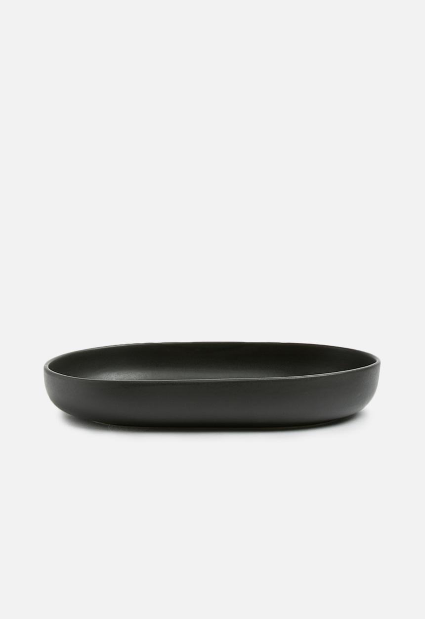 Urchin Art - Tonic platter set - black & grey