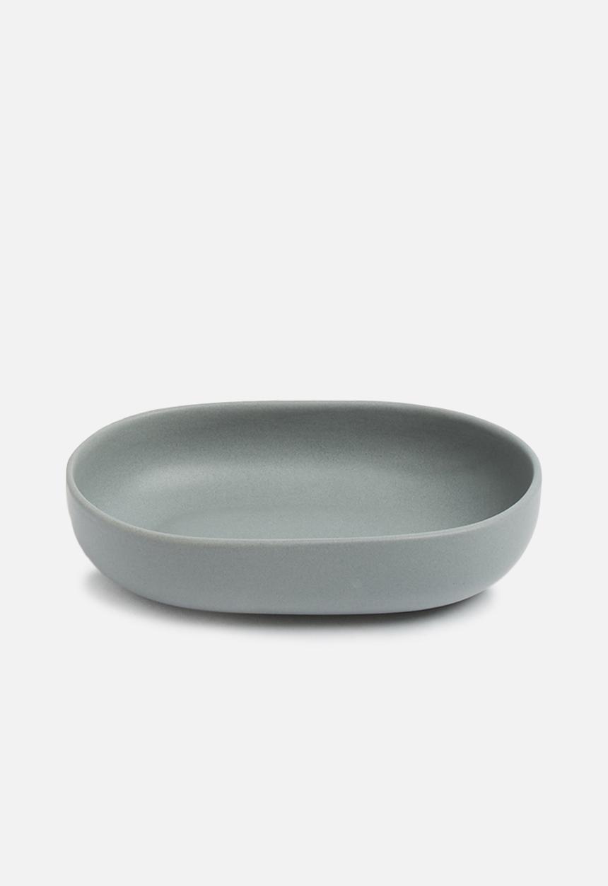 Urchin Art - Tonic platter set - black & grey