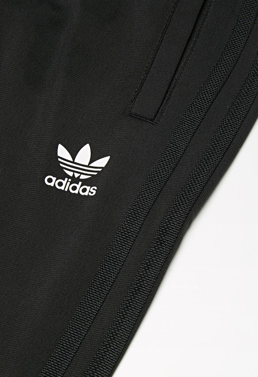 adidas Originals - Graphic tracksuit - black & grey 