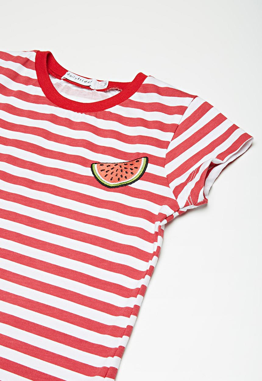 dailyfriday - 2 pack embroidered tees - multi 