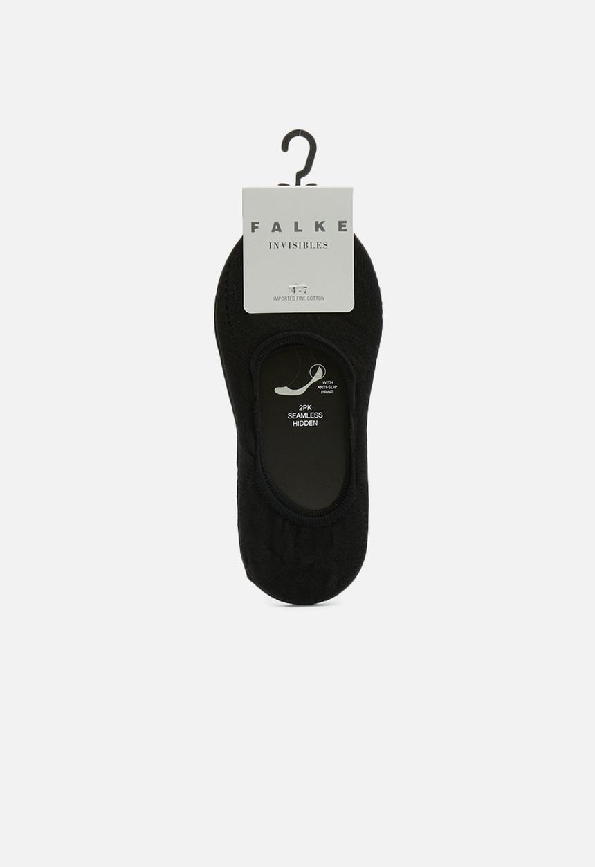 Falke - Invisible 2 pack socks - black 