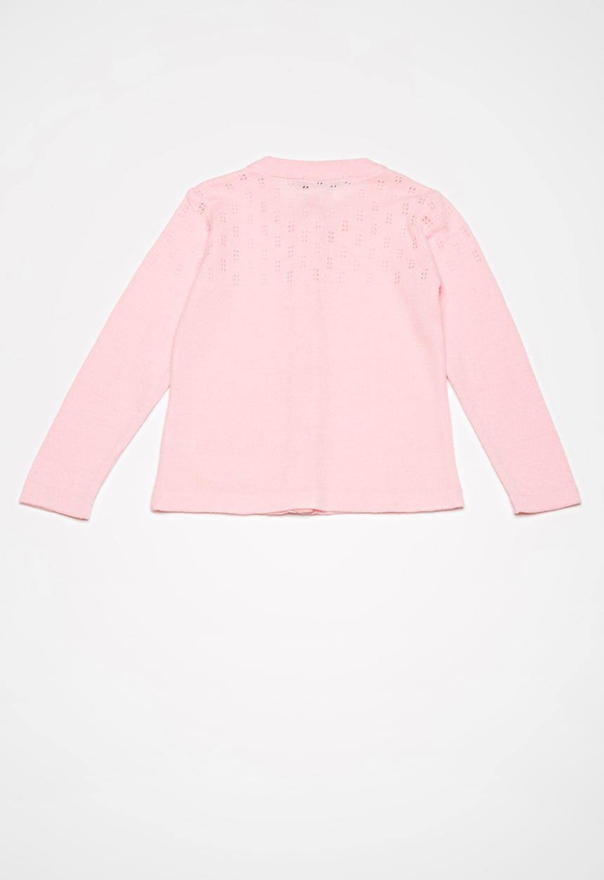 Superbalist - Rainbow button cardigan - pink 