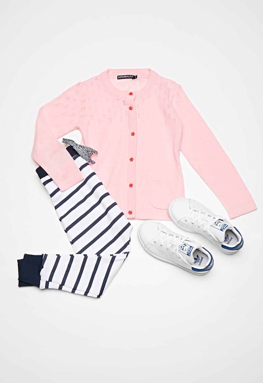Superbalist - Rainbow button cardigan - pink 