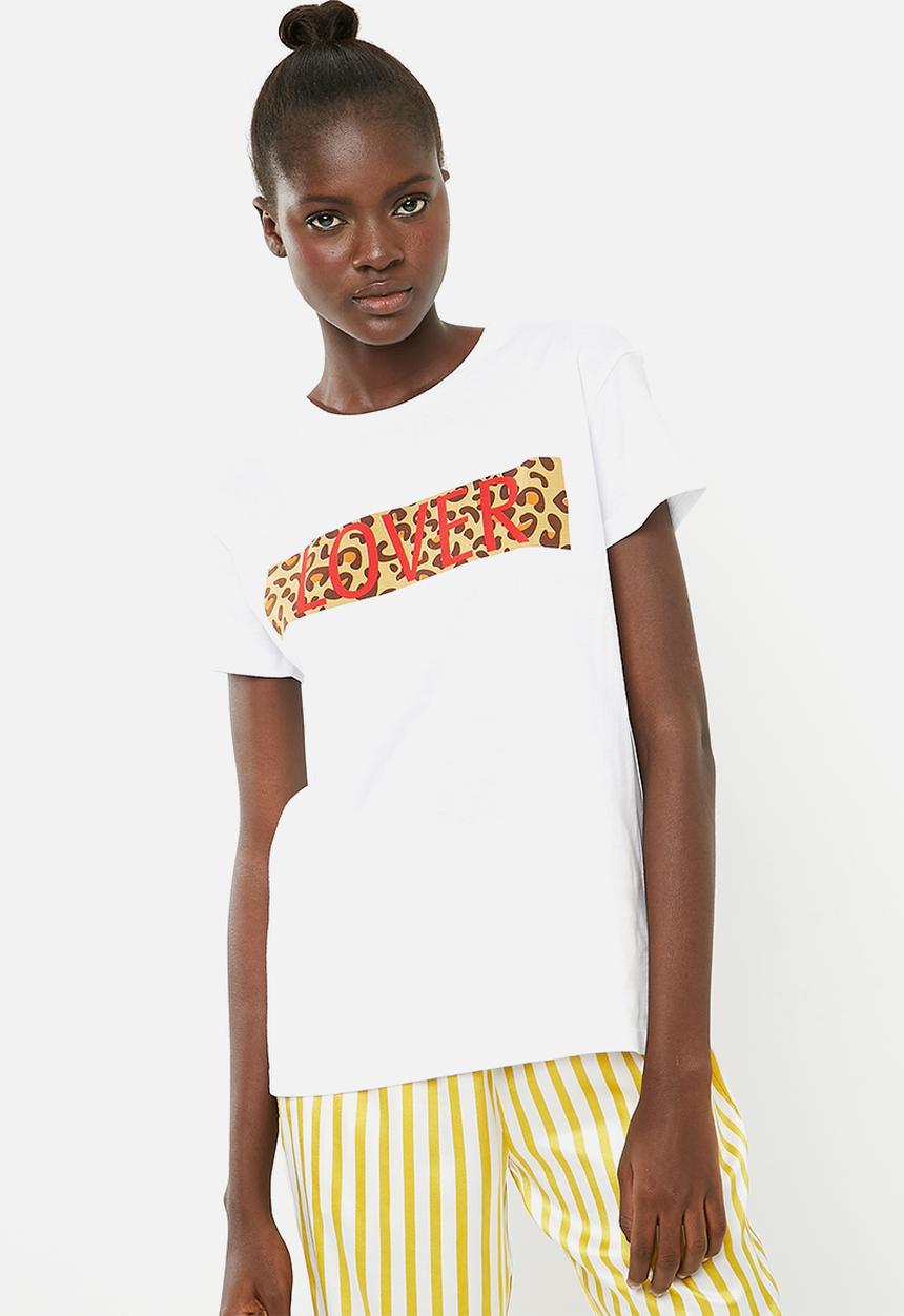 Superbalist - Lover graphic tee - white