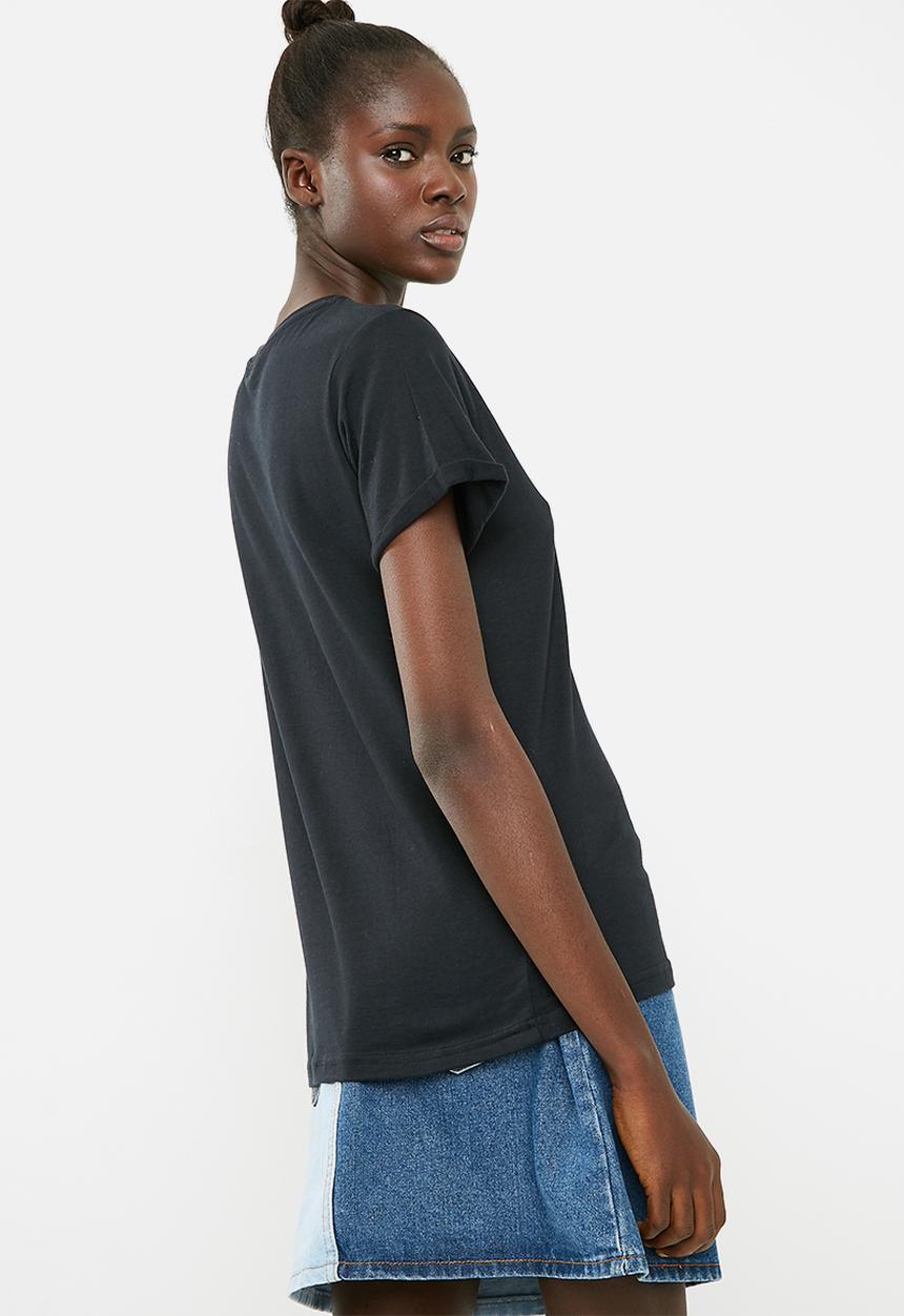 Superbalist - Scoop neck 2 pack tees - black & white