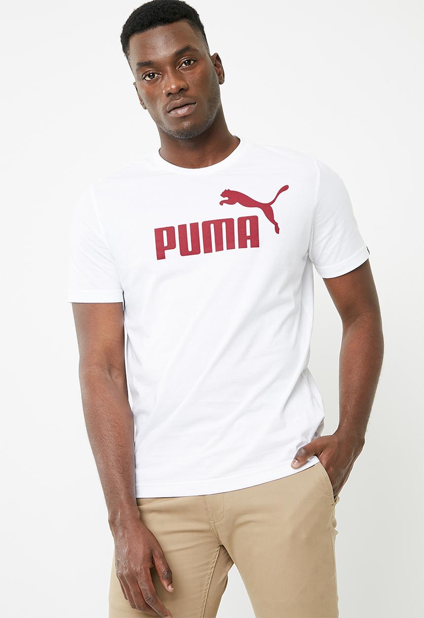 PUMA - ESS tee - white 