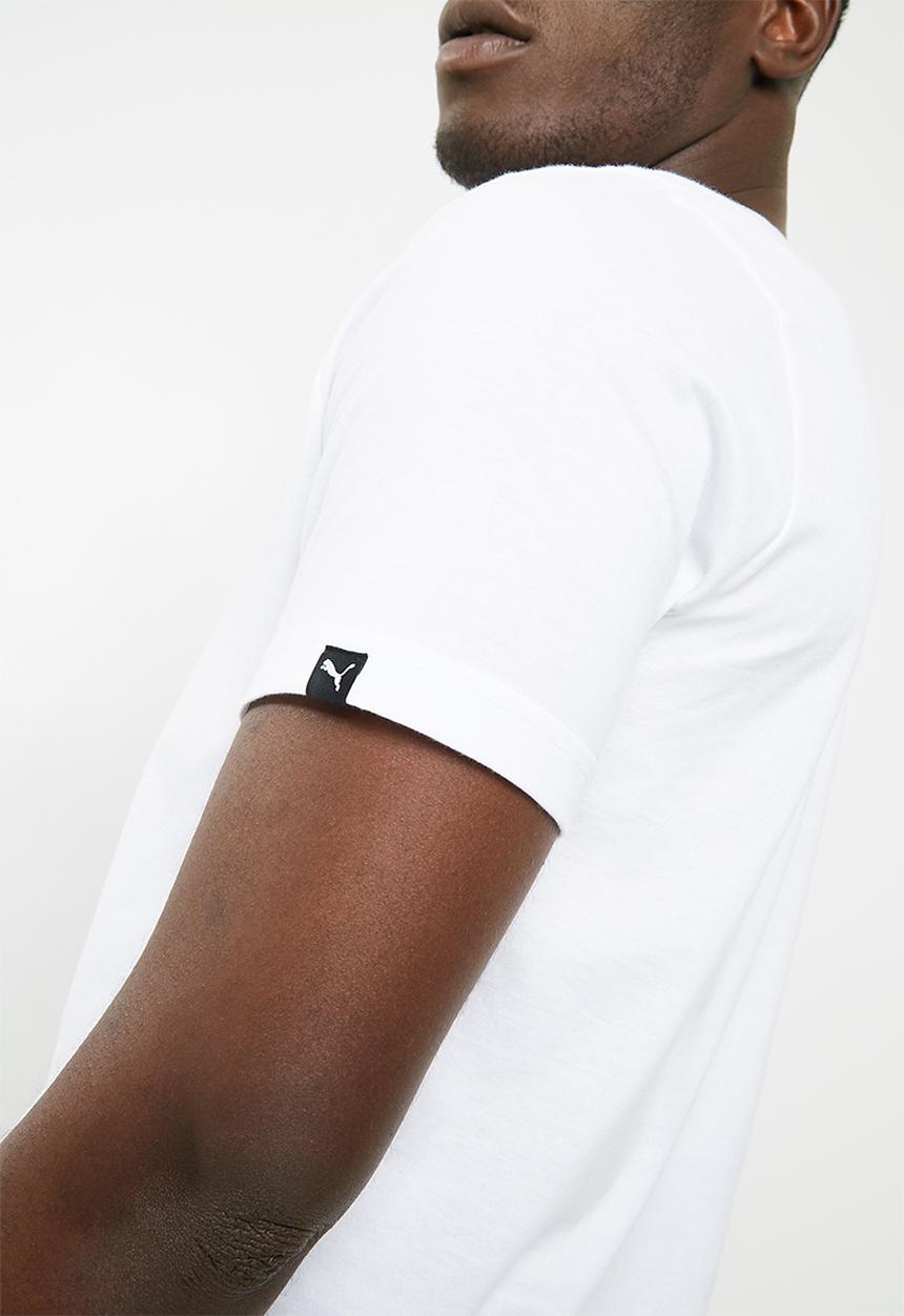 PUMA - ESS tee - white 