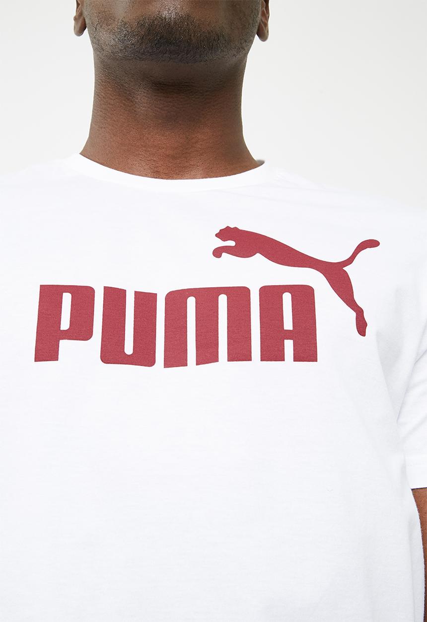 PUMA - ESS tee - white 
