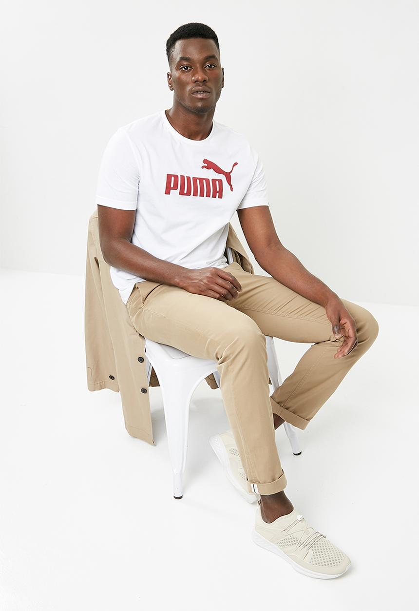 PUMA - ESS tee - white 