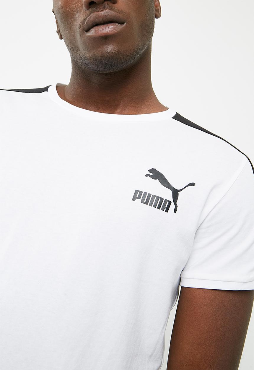PUMA - Classic tee slim  - white