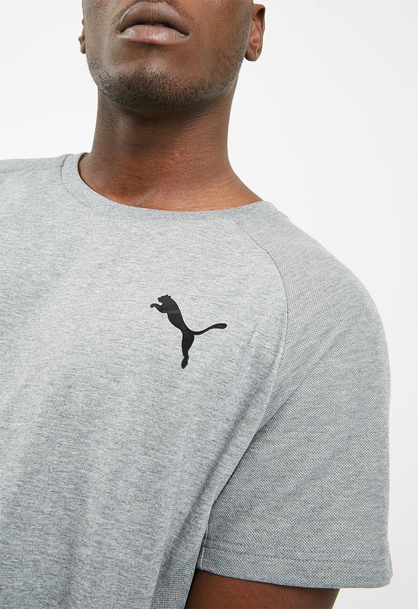 PUMA - Evostripe move tee - grey