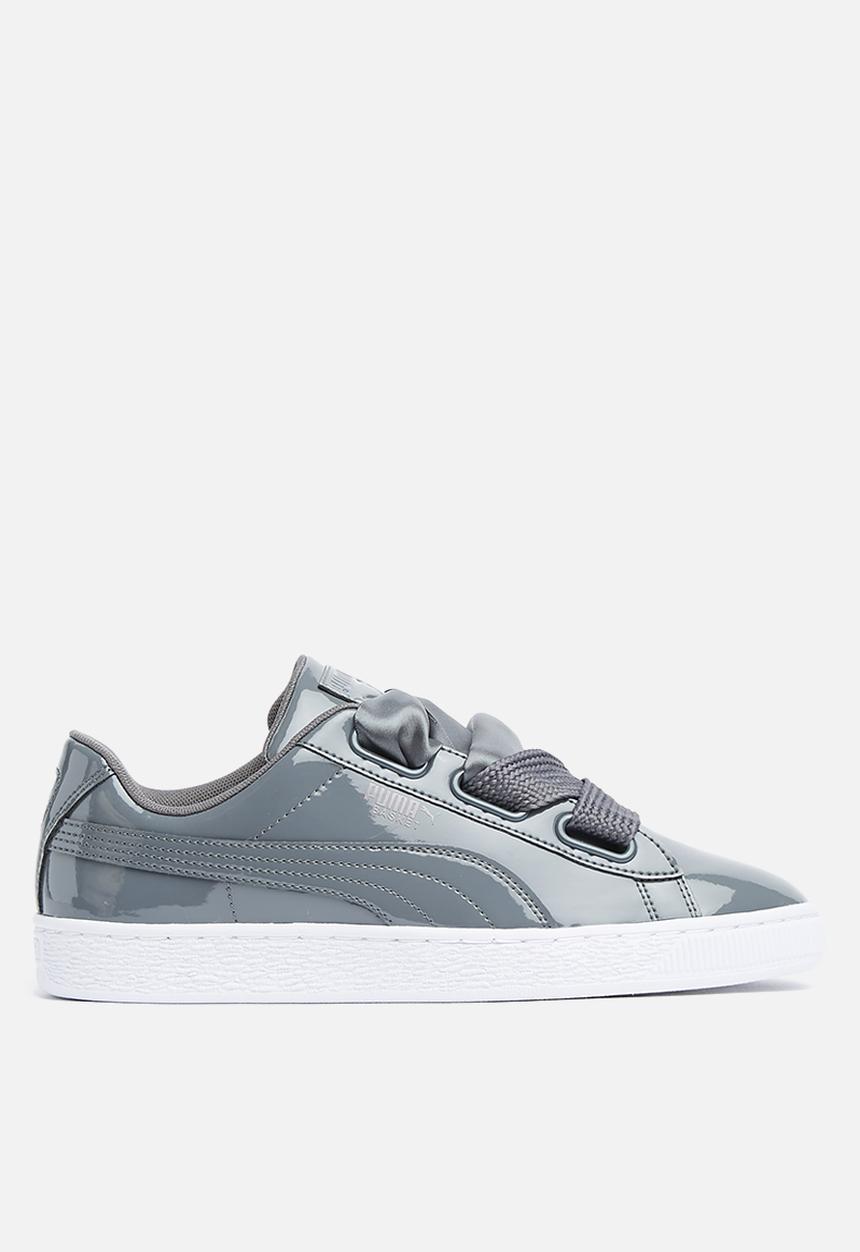 PUMA - Basket Heart patent - iron gate