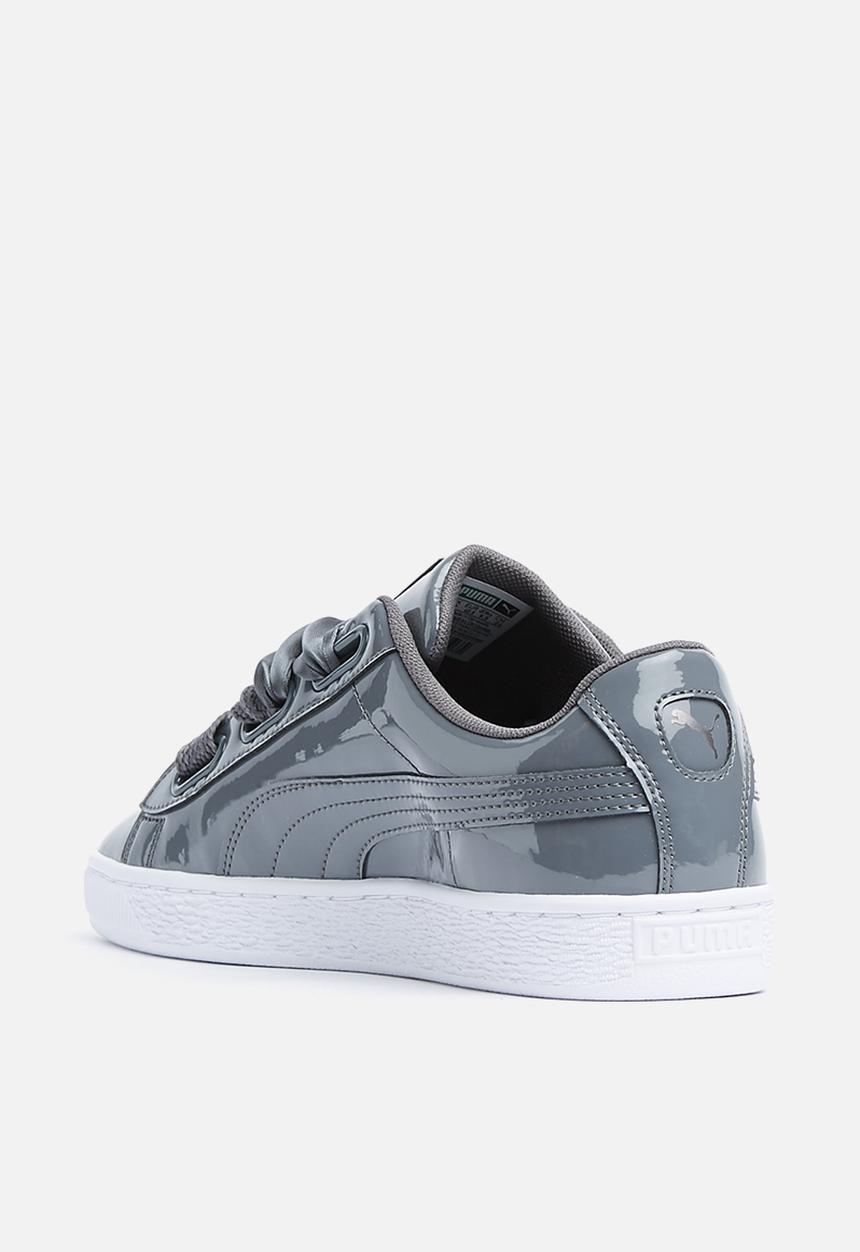 PUMA - Basket Heart patent - iron gate