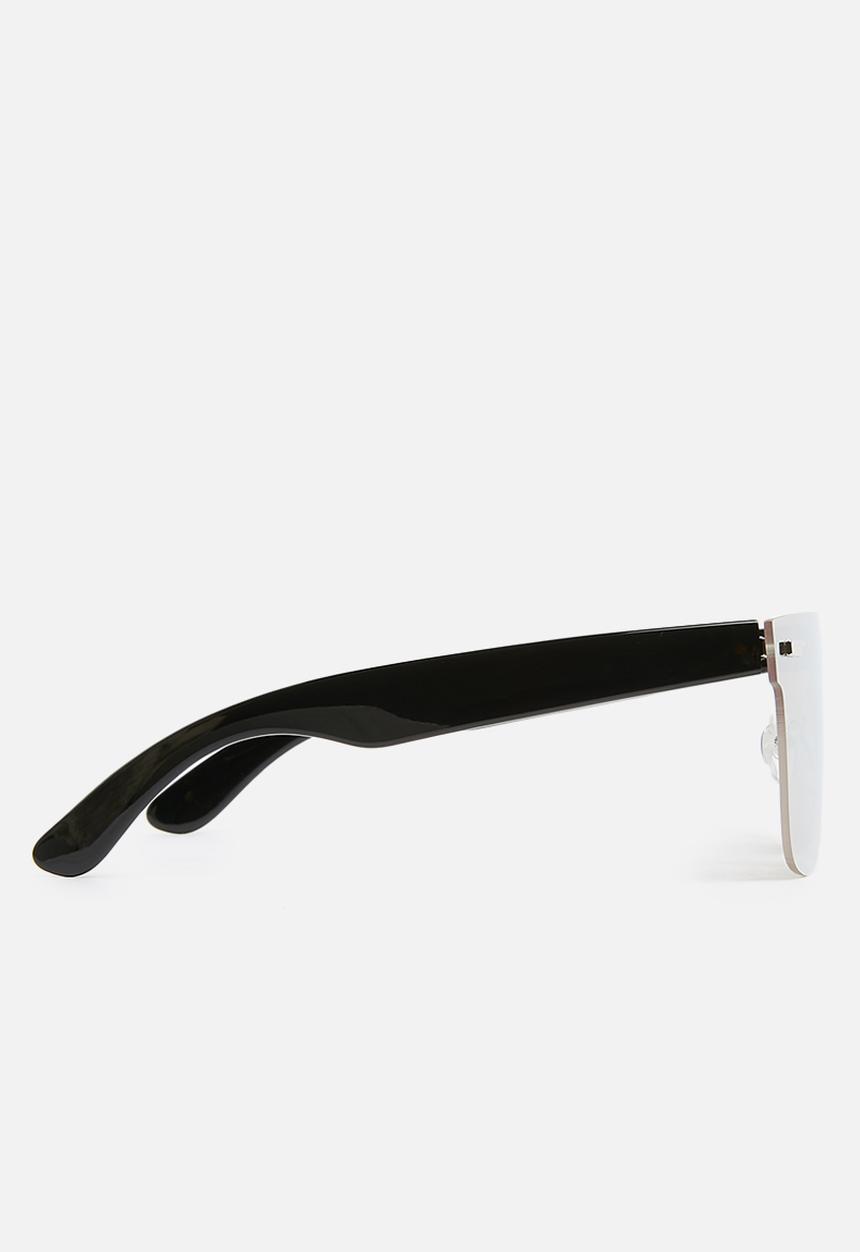 Missguided - Flat bar mirror sunglassses - silver 