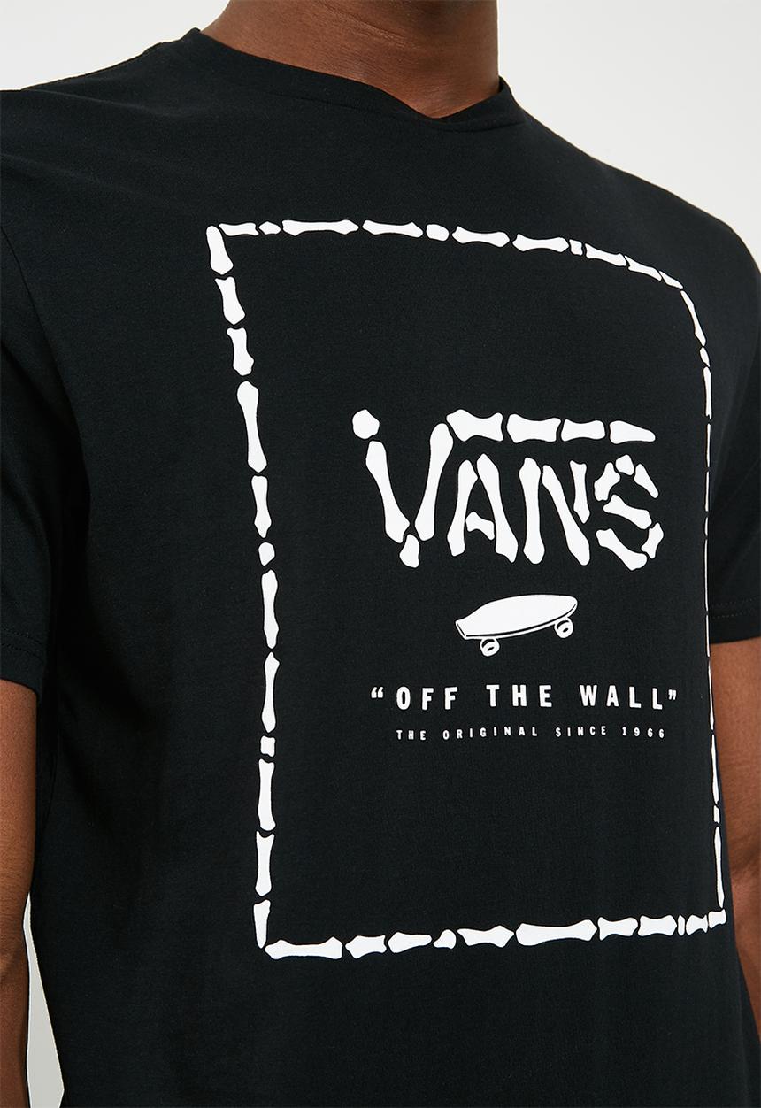Vans - Print box tee - black & white 