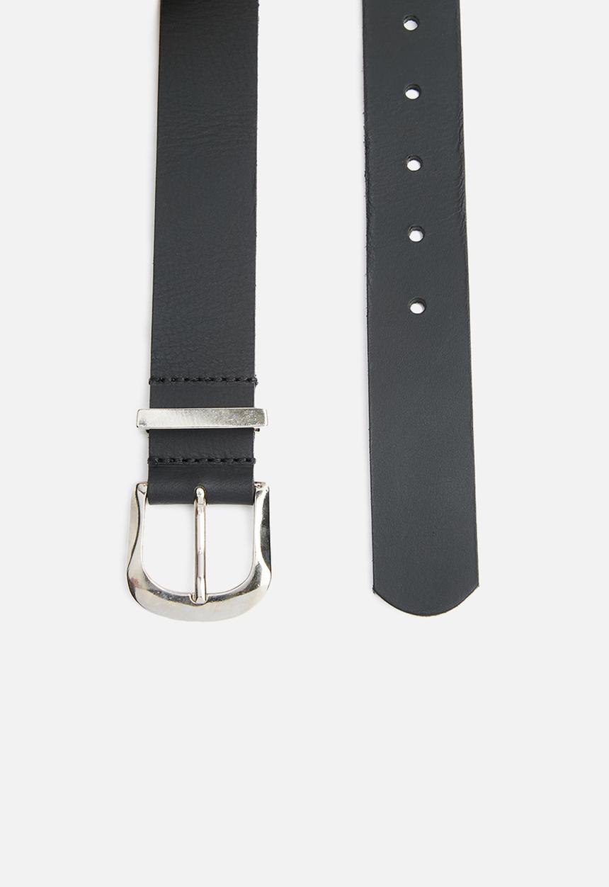 Superbalist - Nazley hip leather belt - black