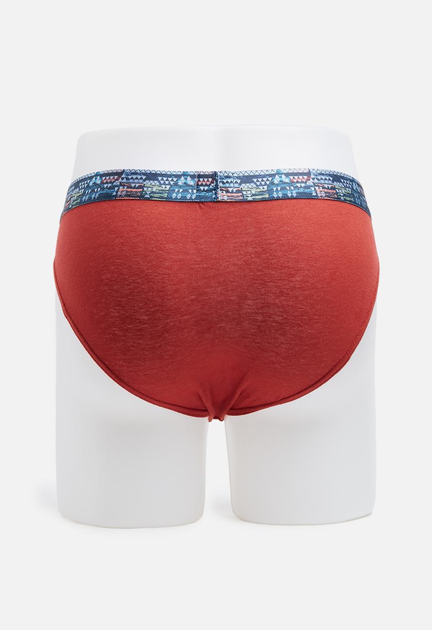 Jockey - Plain 3 pack briefs - multi