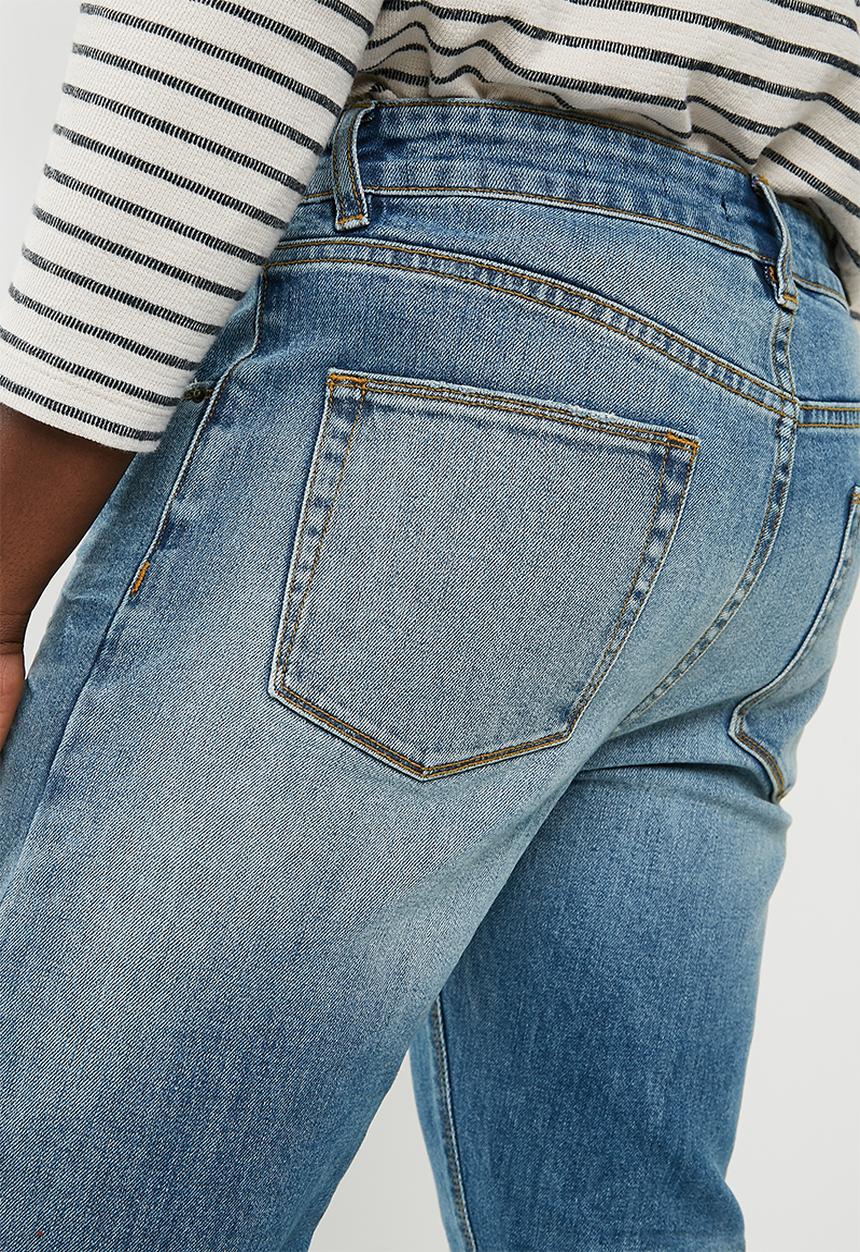 Superbalist - Slim abrasion jeans - blue