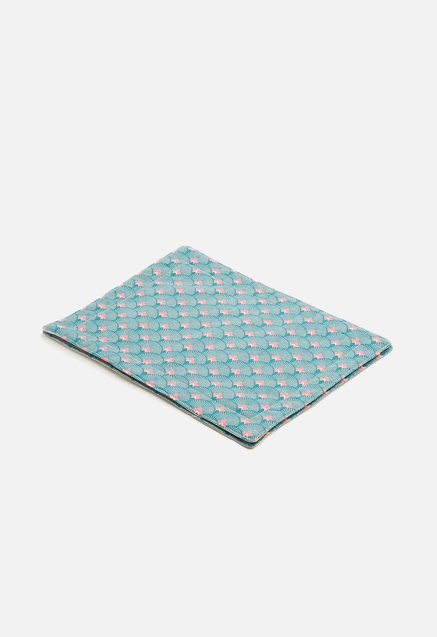 Grey Gardens - Fan placemat set of 2 - multi