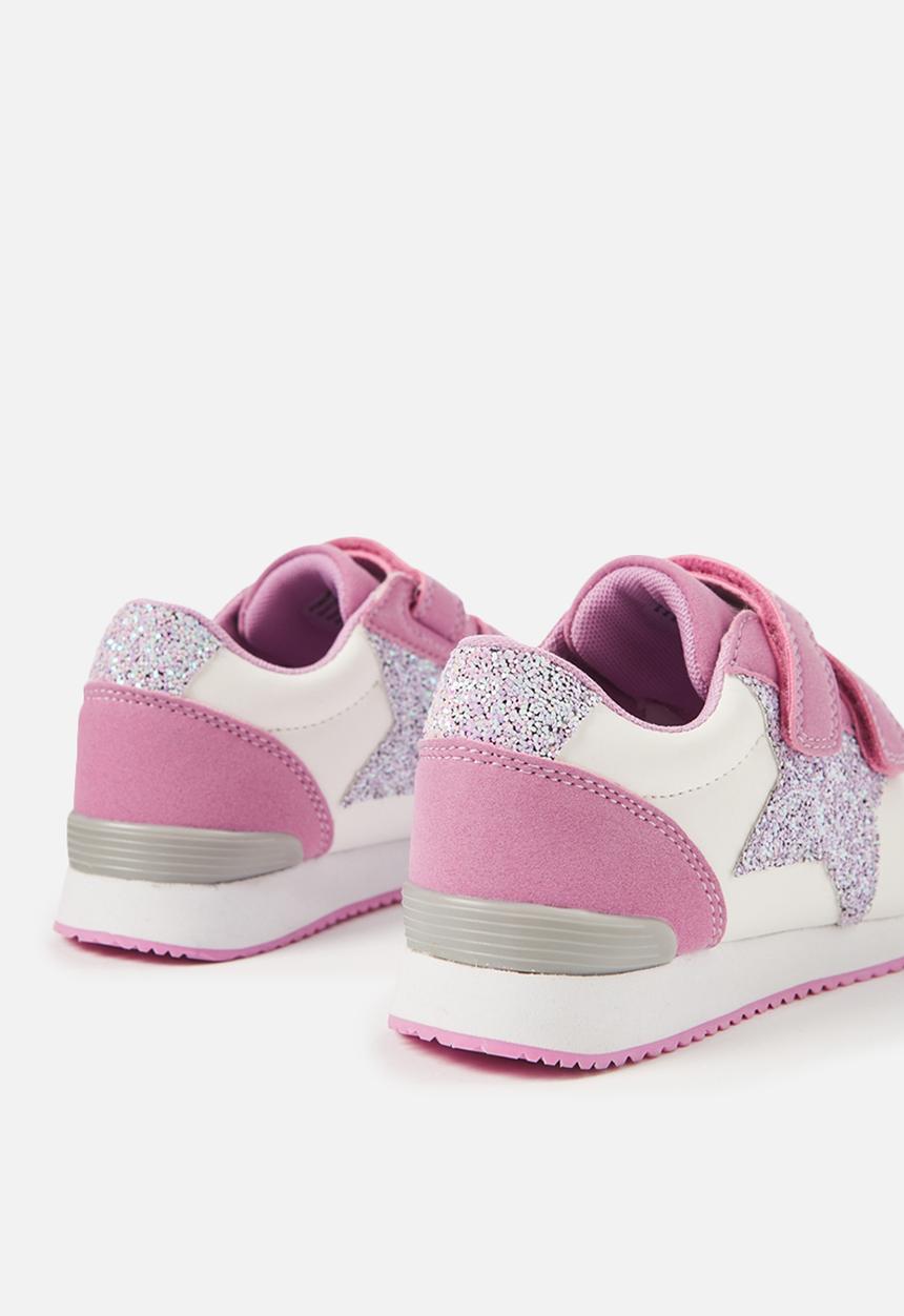 Cotton On - Colour change trainers - pink & white 