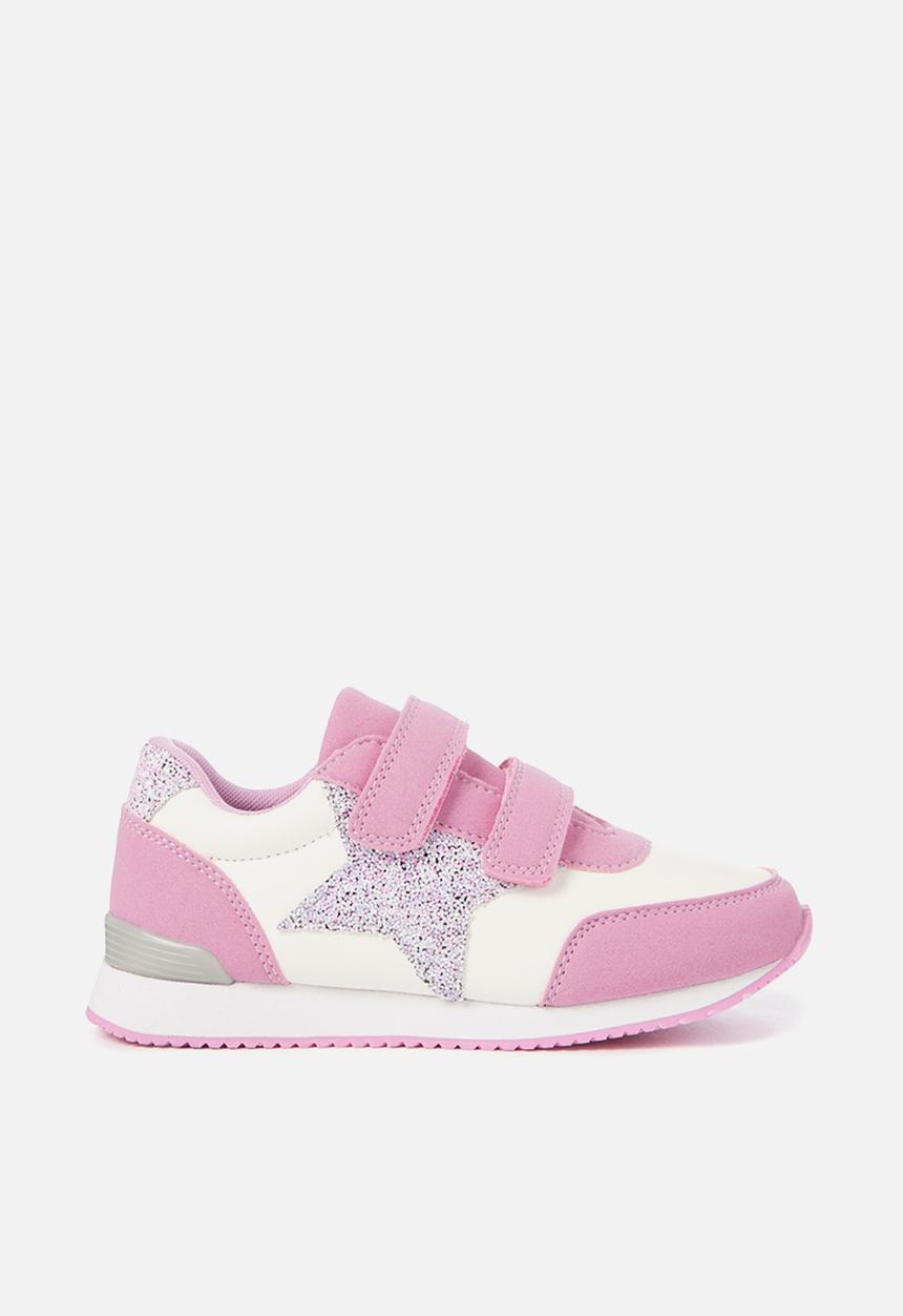 Cotton On - Colour change trainers - pink & white 