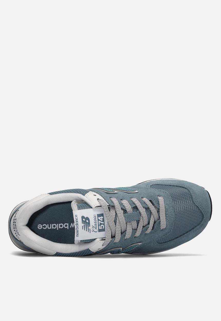 New Balance  - WL574CRB - teal / white