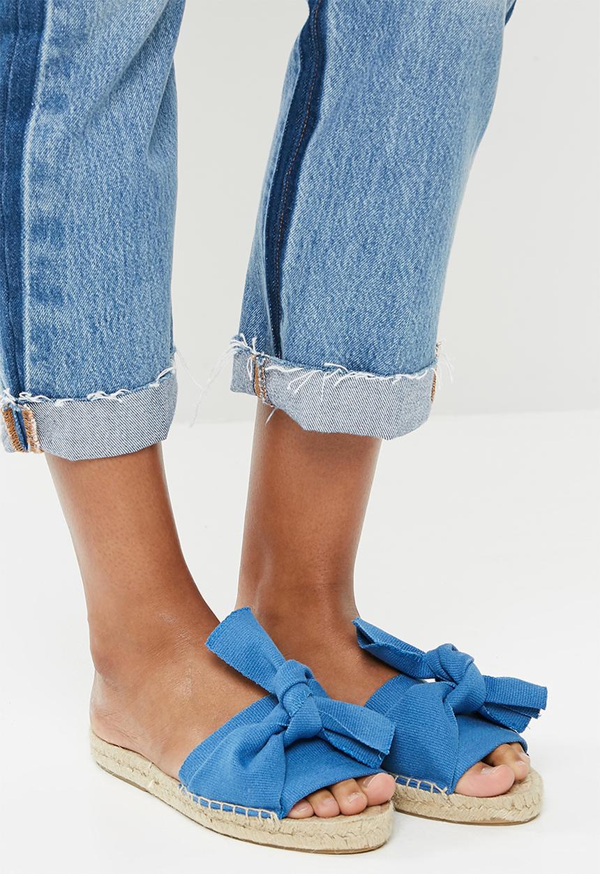 Espadril - Espadrille Knot Slide - blue 