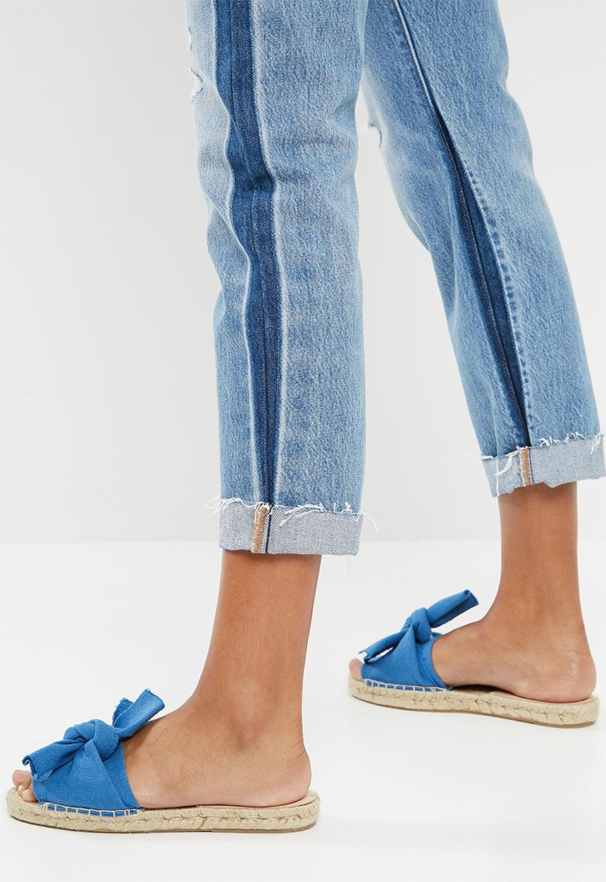 Espadril - Espadrille Knot Slide - blue 