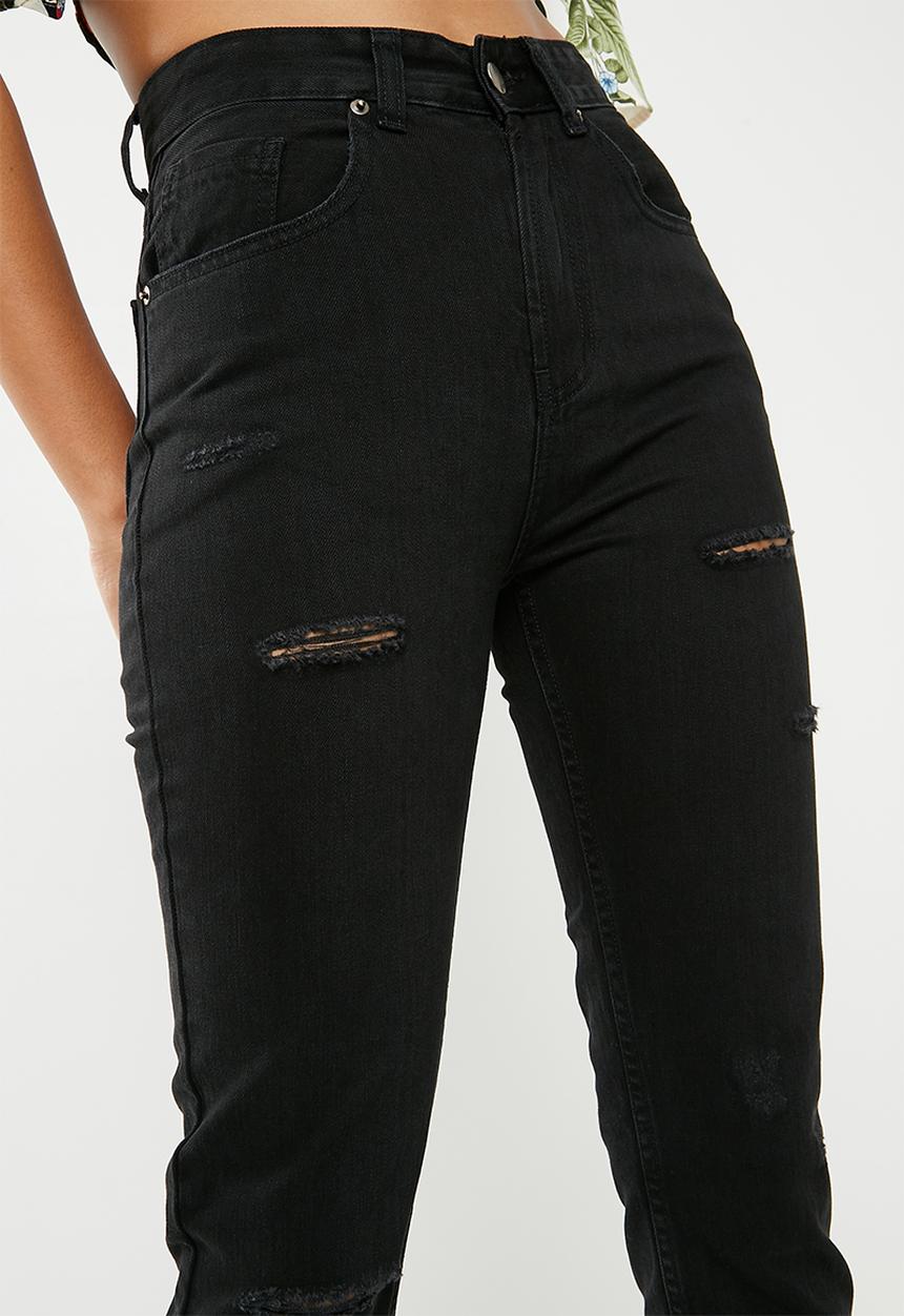 dailyfriday - Classic mom jeans - black 