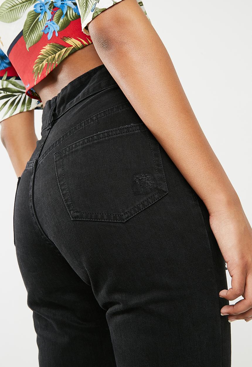 dailyfriday - Classic mom jeans - black 
