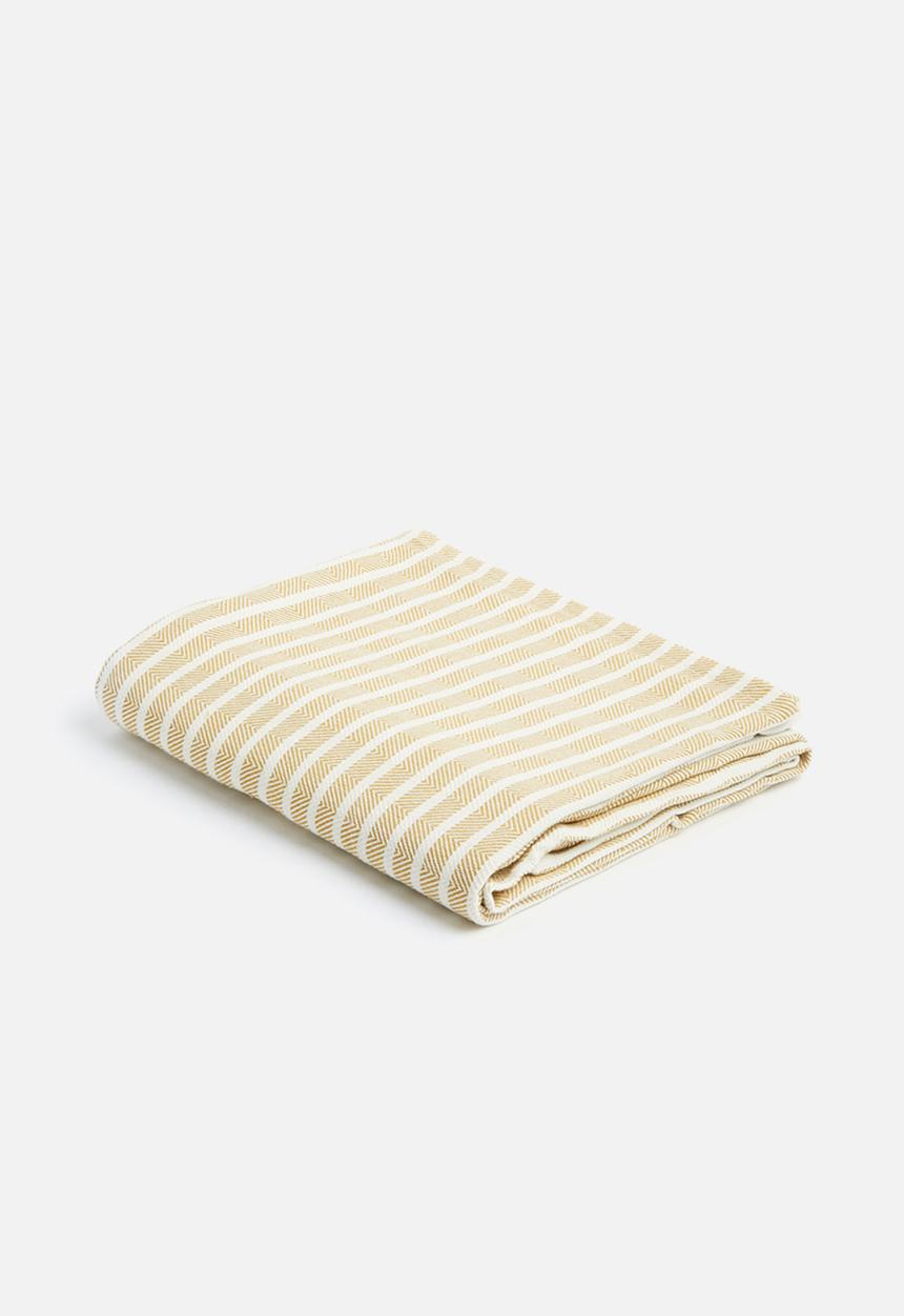 Hertex Haus - Laguna towel - star fish mustard