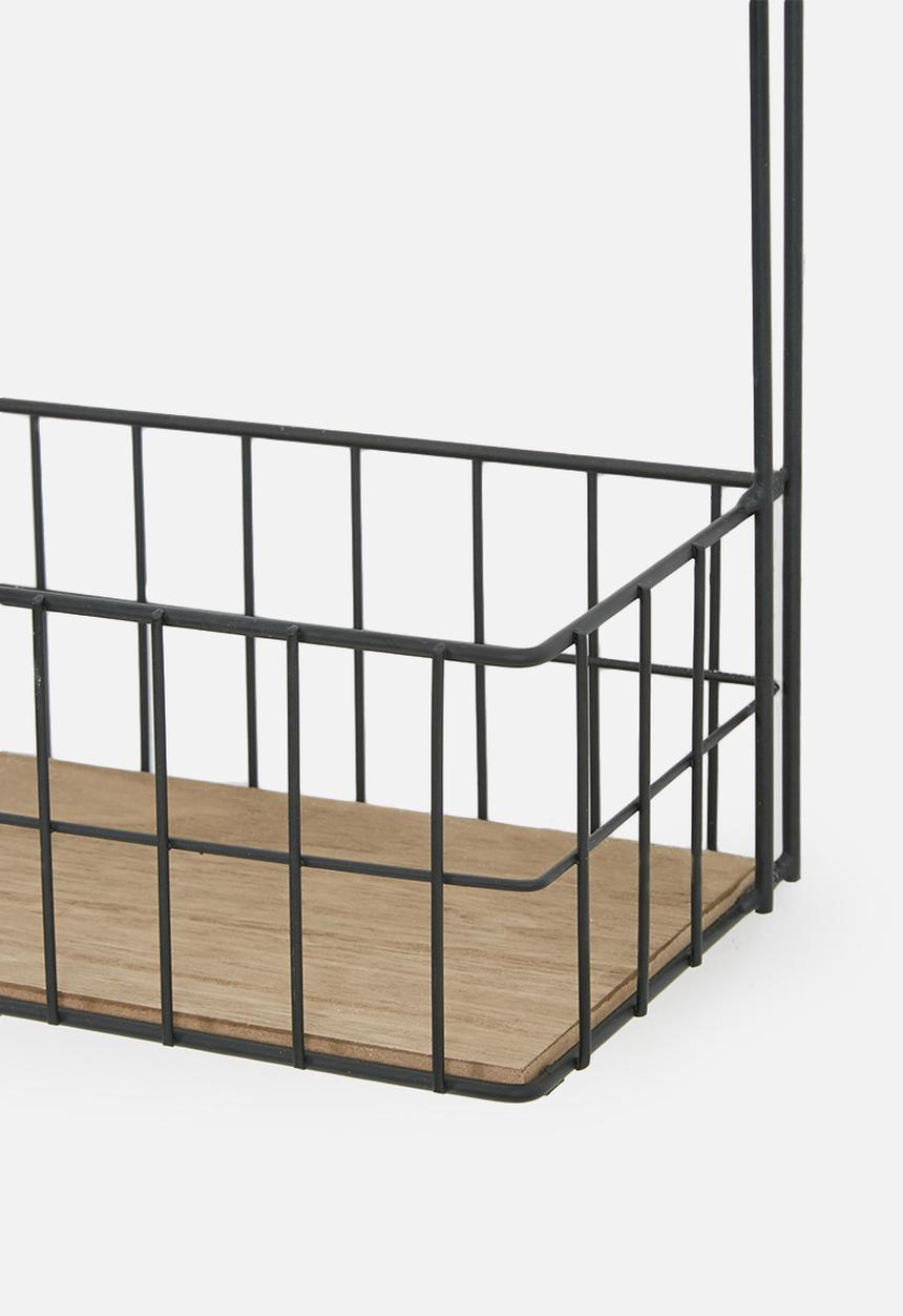 Present Time - Kitchen rack - black