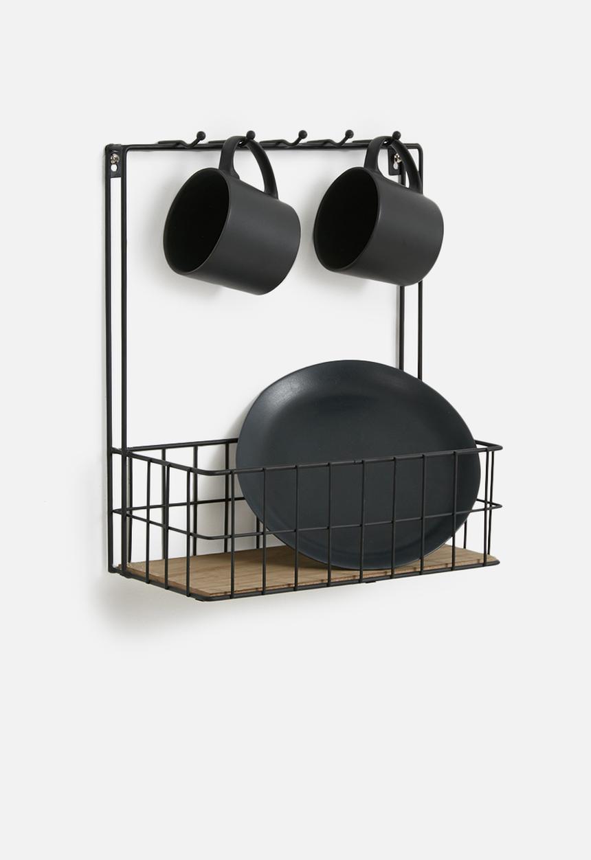 Present Time - Kitchen rack - black
