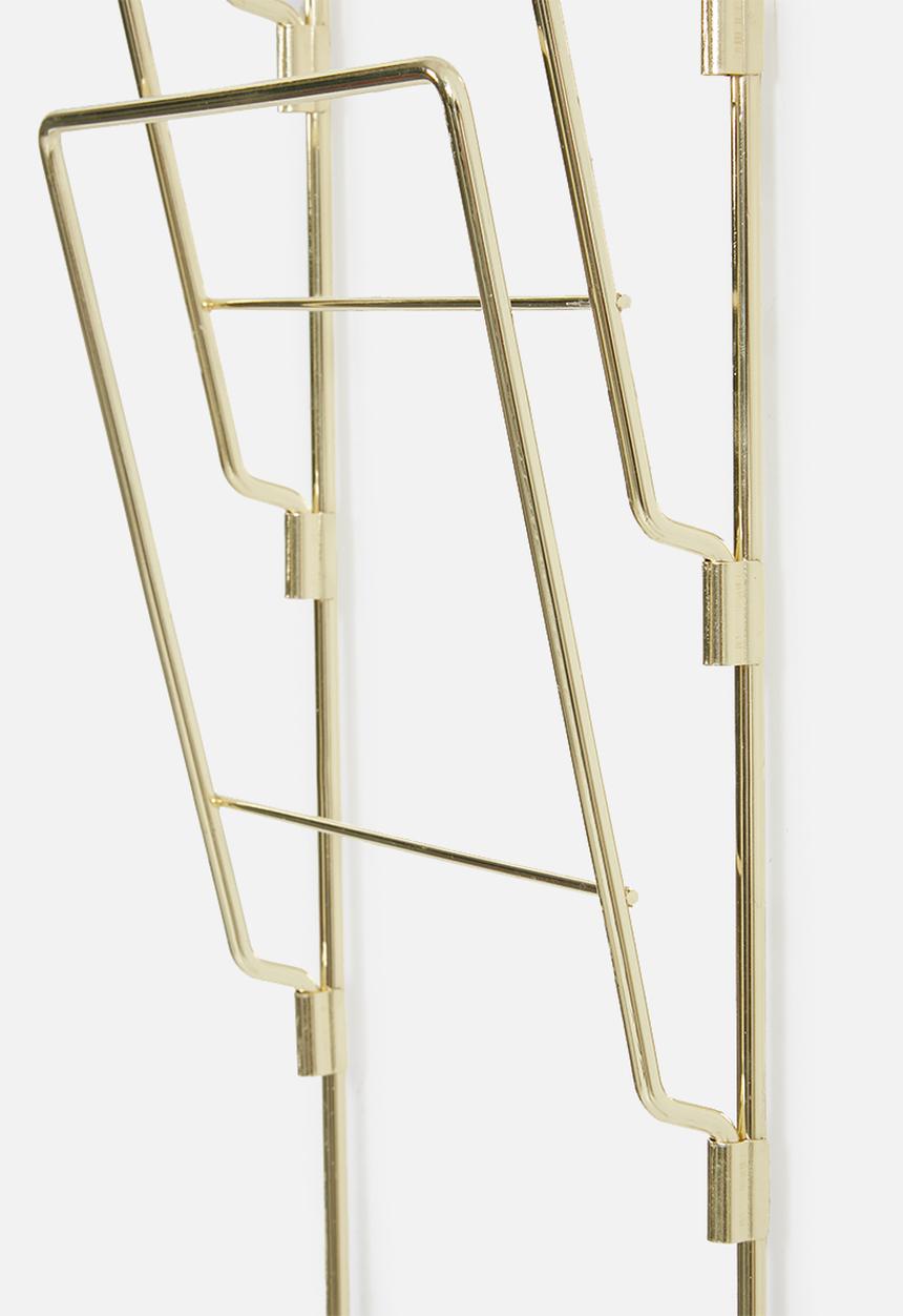 Present Time - Magazine rack - gold