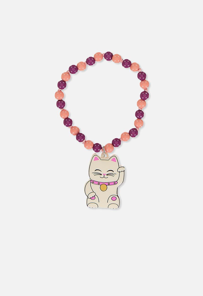 Cotton On - Glitter charm bracelet - multi