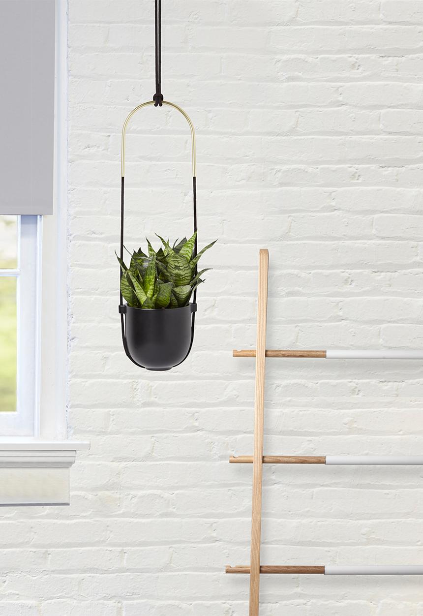 Umbra - Bolo planter - black 
