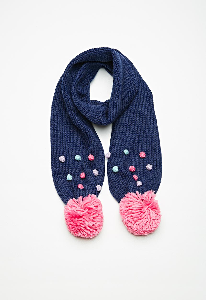 Cotton On - Kids pom pom scarf - multi 