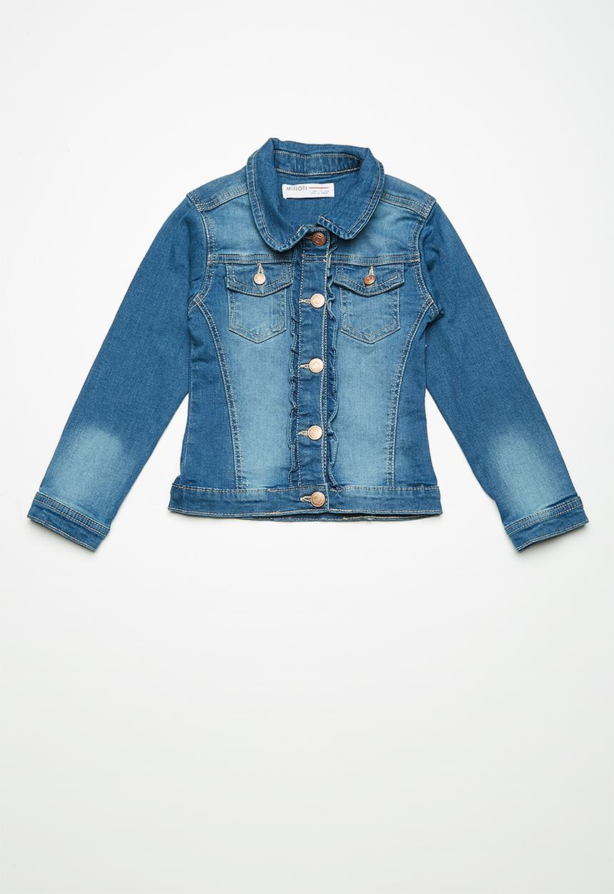 MINOTI - Kids girls denim jacket - blue 